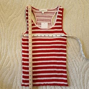 CLOUD CHASER Striped Tank top